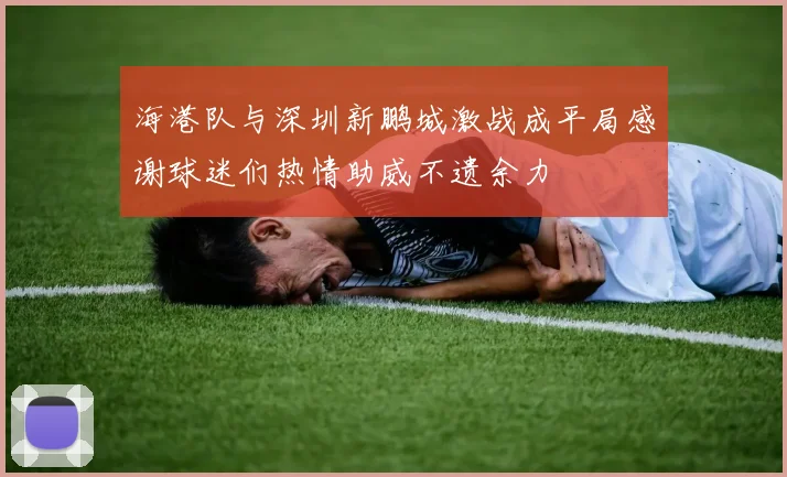 海港队与深圳新鹏城激战成平局感谢球迷们热情助威不遗余力